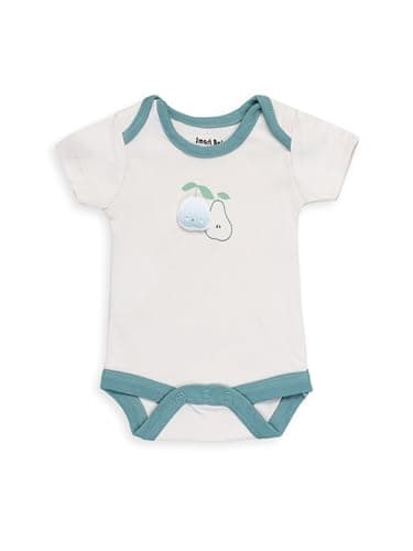 Smart Baby 6 Piece Newborn Clothes Set – 100% Bio-Washed Interlock Fabric | Bodysuit, Sleepsuit, Bib, Blanket, Mittens & Cap | Dinosaur Baby Clothes Gift Set | for Baby Girls (Green, Pack Of 1) 4