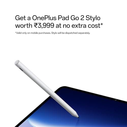 OnePlus Pad Go 2, 30.73 cm (12.1 inch) 2.8K Display, Dolby Vision™, 120Hz Refresh Rate, Quad Speakers, AI, 10050 mAh Battery, Wi-Fi Tablet, 8GB RAM 128 GB Storage, Shadow Black 2