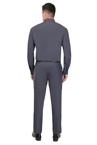 aRK Corporate Uniforms – Housekeeping Uniform Set (Grey – Shade 1203) | Durable & Comfortable Workwear with Pockets | Easy-Care Fabric for Hotel, Cleaning & Maintenance Staff 2
