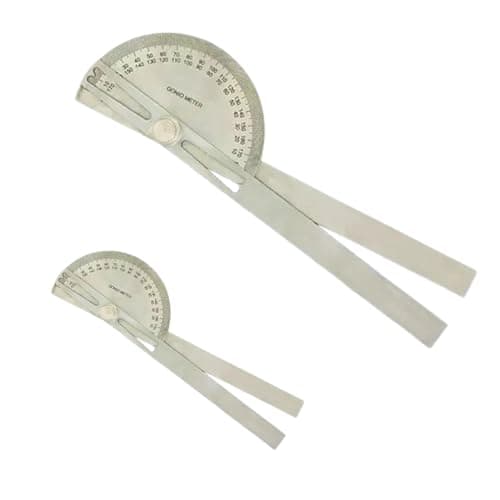 Medsor Impex Goniometer (Medsor Impex Goniometer 180° Stainless Steel Small 4.8")