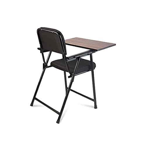 CELLBELL C62 Folding Study Chair with Cushion and Adjustable Writing Pad for All Age for Work from Home, Study, Tutorial, College, School, Classroom, Home, Office, Educational Centre, Black 6