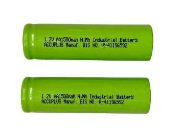 ACCUPLUS AA 1500mAh Rechargeable Batteries | Ni-MH 1.2V | Ultra High Power Batteries for Camera, Gaming, Remotes, Cordless Phones, Microphones & Toys