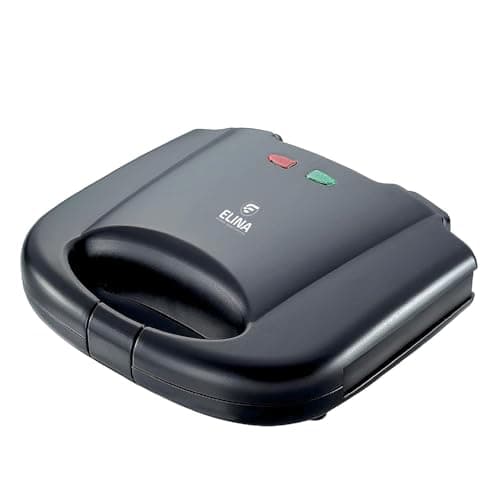 Elina Breakfast Combo EHA-CBFK1, Electric Multi Kettle 1.25L, Sandwich Griller, Wireless Electric Chopper 2
