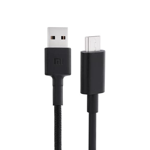 XIAOMI Mi Type C Cable - 22.5W PD Fast Charging, 1m Length for Smartphones, Tablets & All Type C Devices, 480Mbps Data Transfer, Quick Charge 3.0 Compatible (Black)