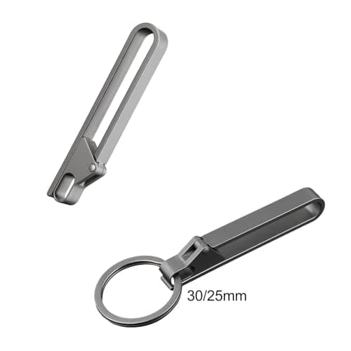 Meadawgs® 5xBelt Clip Key Holder Detachable Keyring Key Belt Clip Buckle for Purse Pants with 30mm Keyring|Clothing Shoes & Accessories | Mens Accessories | Key Chains Rings & Cases 5