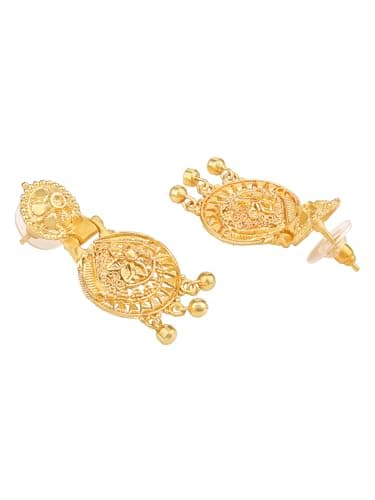 ASMITTA Stunning Gold Plated Jewellery Set for Women - NS1336KJGLDVB0 4