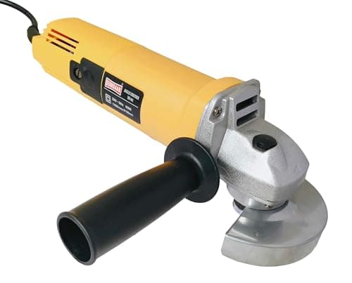 Inditrust Dumdaar DM Electric Angle Grinder Machine – Heavy Duty Power Tool with 100% Copper Winding (Yellow) | Metal Cutting & Grinding Machine
