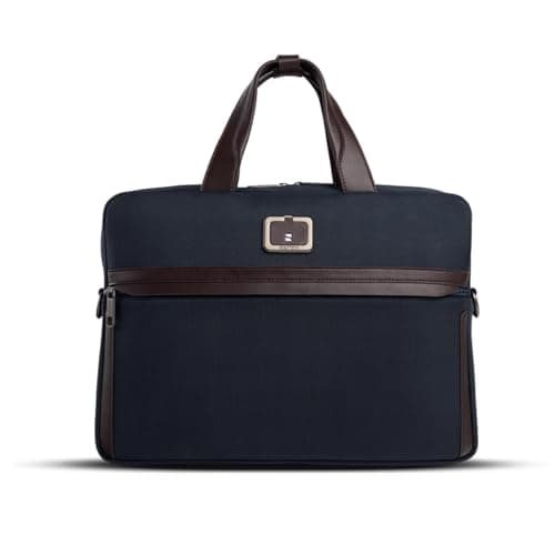 scarters Downtown Messenger | Premium 15" Laptop Bag for Men | Travel Laptop Bag with Organisation | Office Bag for Men (Navy Blue)