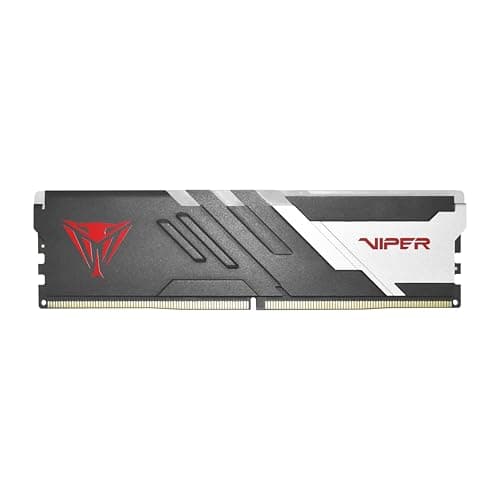 Patriot Memory Viper Venom RGB DDR5 RAM 16GB (1X16GB) 6000MHz CL30 1.35v UDIMM Desktop Gaming Memory Compatible with Intel XMP/AMD Expo - PVVR516G60C30 2