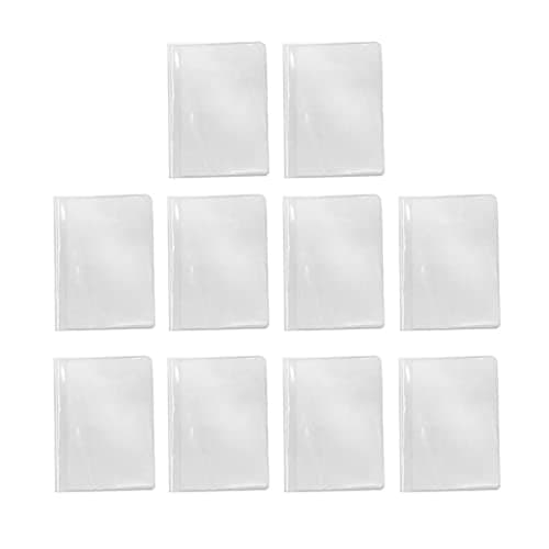 Meadawgs® 10Pieces Waterproof Passport Cover Clear PVC ID Card Protector Case|Clothing, Shoes & Accessories | Mens Accessories | Wallets|10pieces Holder 3