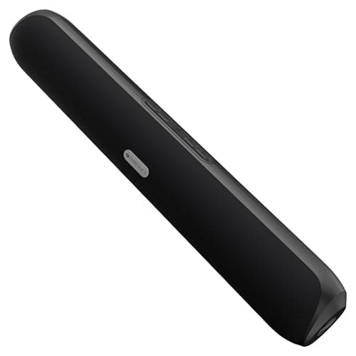 Zebronics Wireless Bluetooth Soundbar, 26 Watts, Upto 7 Hours Playback, Dual 52mm Drivers, Dual Passive Radiators, LED Indicator, TWS, Fabric Finish, Type-C Charging, USB, AUX (Vita Bar 203)
