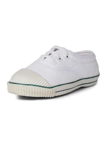 Bata Boys School Lace Up Shoes - White (13Uk)
