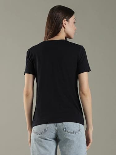 Embroidered Logo Regular Fit Cotton T-Shirt 3