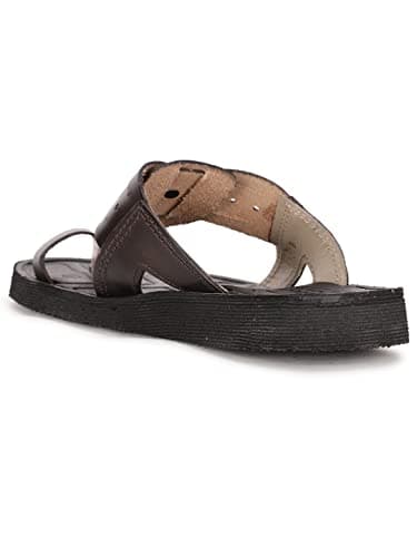 Bata FEATHERLITE E Men's Toe-Ring Sandal - RED 8 UK (8765307) 3