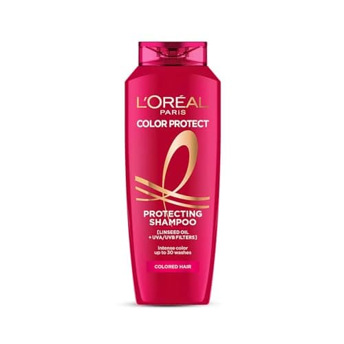 L'Oréal Paris Shampoo, Vibrant & Revived Colour, For Colour-treated Hair, Protects from UVA & UVB, Colour Protect, 340 ml