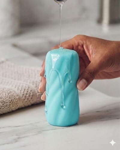 Ultra_SOft Stroker Textured Body Massage | Blue | Stress Relief & Relaxation | Waterproof | Non-Electric