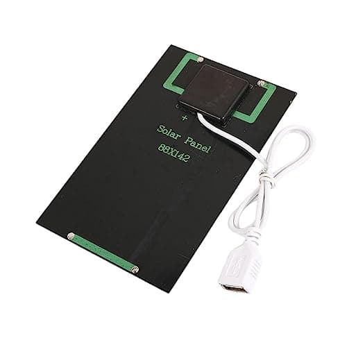 VELURA Portable 2W 5V USB Solar Panel Charger USB Port for Mobile Phone Travel|1 Piece Solar Panel Charger|Rechargeable Batteries| Multipurpose Batteries & Power |Consumer Electronics 4