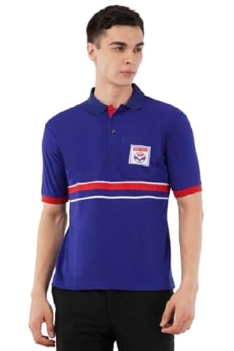 HP HPCL Hindustan Petroleum Official Uniform T-Shirt for Men | Premium Petrol Pump Workwear (in, Alpha, S, Regular)