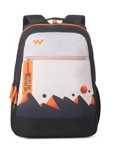 Wildcraft Outlander 40 Laptop Backpack With RainCover for Man & Women,40L Ideal bags for men Office use/School/College Boys and Girls, 3 Compartment Bag, Black