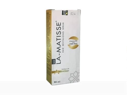 La-Matisse Hair Revitalizing Serum for Hair Growth – Reduces Hair Fall, Boosts Volume & Strength – Non-Greasy Hair Serum for Women & Men – With Biotin, Caffeine & Peptides – 50ml 3