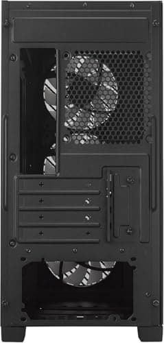 Cooler Master Elite 302, Micro-ATX High Airflow Minimalist PC Case, 365mm GPU Max, Compatible RTX 5080|RX 7090 XT, 280mm AIO Max, Type C, Tempered Glass, Triple 120mm aRGB PWM Fan, Intakes Grill 5