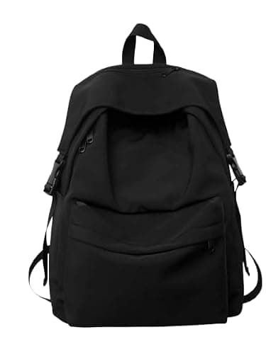 ProArch 29L Backpack | School Bag | 3 Compartments | School & College Backpack for Men and Women | Big Volume Design | Casual Backpack | Daypack | Travel Backpack | (Black)