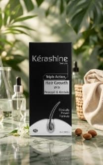 Kerashine Hair Growth Serum with Procapil & Keravis, Anti-Hair Loss, Thicker & Stronger Hair, Paraben Free, 60 ml 2