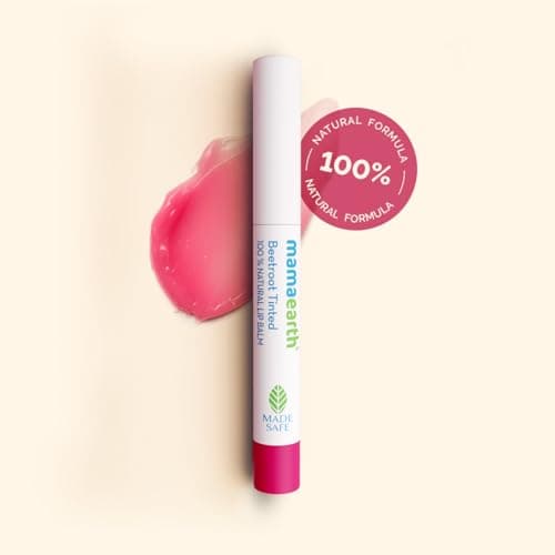 Mamaearth Beetroot Tinted 100% Natural Lip Balm with Beetroot & Beeswax for 12h Moisturized Lips - 2 g | 100% Natural Formula which Provides 12H Moisturization* | Free From Harmful Chemicals & Made Sa 3
