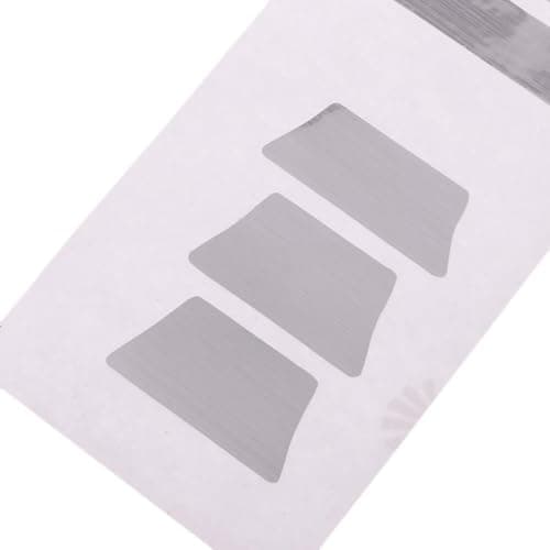 Club Bollywood®Guitar B Fretboard Inlay Stickers Fret Decals Marker Silver Trapezoid #4 5