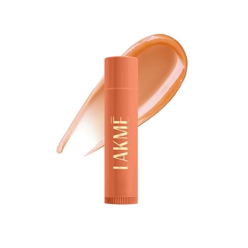 Lakme Lip Love Care Stick Caramel, with 10% Vitamin E Complex, nourished with Shea & Cocoa Butter and enriched with Almond & Jojoba Oil for 24hr moisturization in just 1 swipe, with SPF 15, 4.5g 2