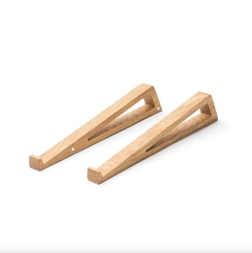 InnoFur Friss Wooden Laptop Stand Ergonomic Foldable Portable Tabletop Laptop/Desktop Riser Stand Holder Compatible for MacBook, HP, Dell, Lenovo & All Other Notebook.