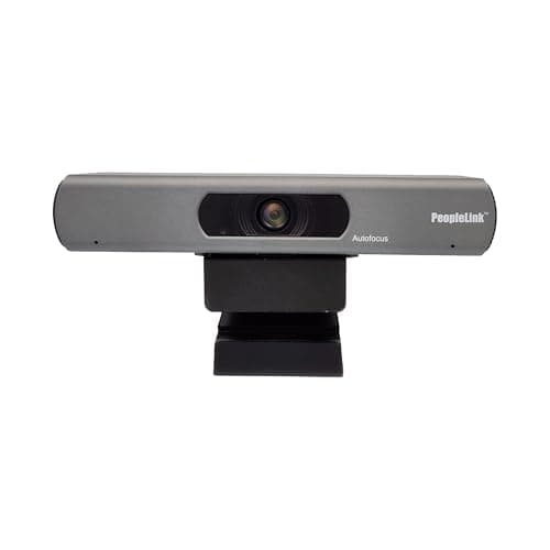 Peoplelink InstaVC 4K AI Auto Frame Camera,4k@30fps, FOV 120°,8X Digital Zoom, ePTZ (pan,Tilt and Zoom),Plug & Play,Noise Reduction,Ultra HD Streaming for Zoom, YouTube, Gaming & Meetings