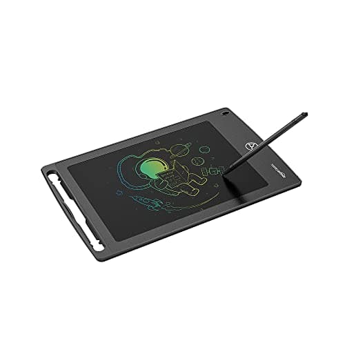 amazon basics Writing Tablet with 8.5-inch rainbow colour LCD screen and Stylus Pen for Kids & Adults (Black) 3
