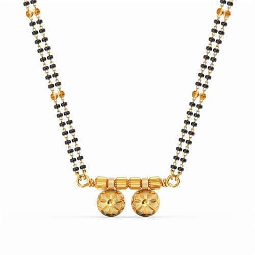 Joyalukkas 22KT Gold Splendor Mangalsutra | Traditional Gold Mangalsutra for Women | BIS & HUID Hallmarked
