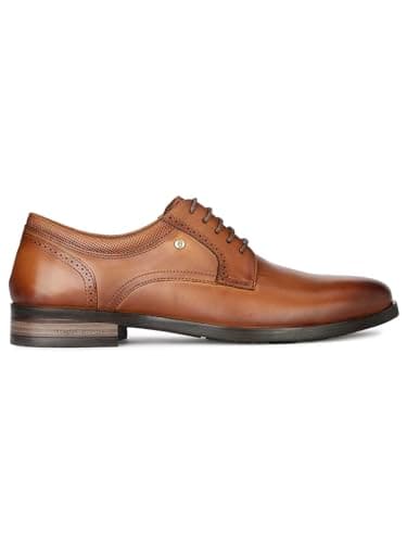 Hush Puppies Men's Nelson Derby Tan Formal Shoe's - 10 UK (8243189) 2