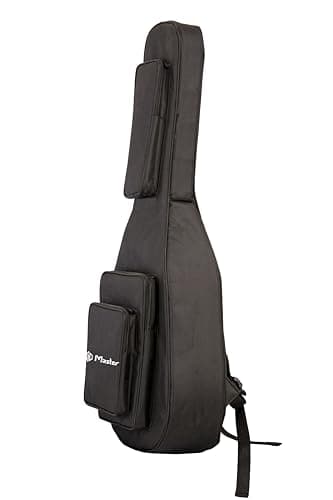 GIG Master Heavy Padded Acoustic Guitar Bag for Yamaha F280, FS80C & F310 Made in India Guitars|with Dual Pocket & Carry Handle(Black) 4