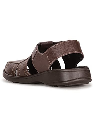 Bata Classic Sandal Men's Dark Brown Sandals - 9 UK (8614041) 3