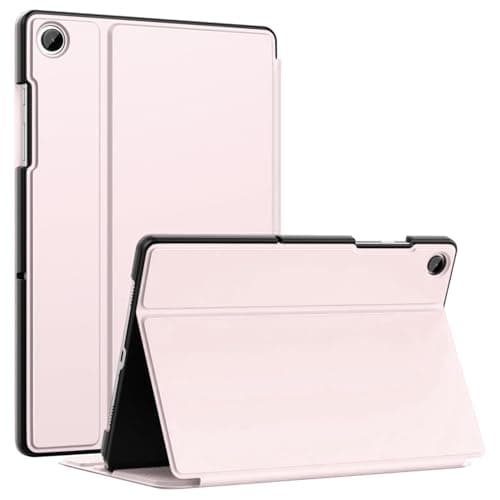 MOCA Case for Samsung Galaxy Tab A11+/ A11 Plus/ A9+/ A9 Plus 11-Inch 2026/2024, Multi-Angle Slim Hard Back Shell Protective Cover Case with Auto Wake/Sleep Function (Pink)