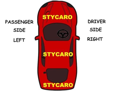STYCARO- Side View Mirror Glass/Sub Mirror Plate compatible with Tata Punch 2021-2025 Year Model (RIGHT DRIVER SIDE) 4
