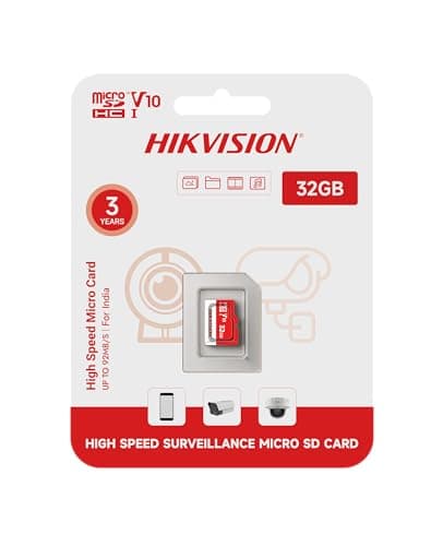 HIKVISION Extreme 32GB microSDXC Memory Card Class 10, V30 | 92MB/s Read, 25MB/s Write Speed | Compitable with Smartphones, Camera, CCTV | Drop Protection | Memory Card | 3 Yrs Warranty 2