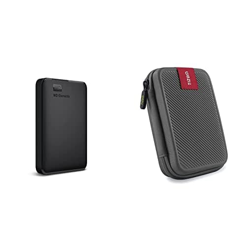 Western Digital WD 2TB Elements Portable Hard Disk Drive, USB 3.0, Compatible with PC, PS4 and Xbox,