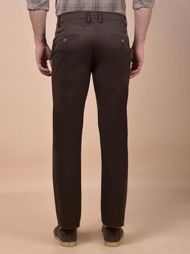 Crimsoune Club Men's Brown Trousers (30) 5