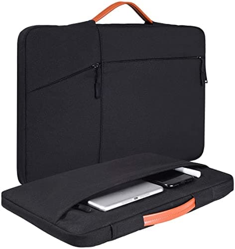 Dynotrek Arrival 17.3 Inch Laptop Sleeve Case for Lenovo IdeaPad 3, HP Pavilion 17/Envy/OMEN/HP Probook 470 G5, Acer Chromebook, Asus VivoBook/Asus TUF Gaming Laptop Cover Bag -Denim Blue