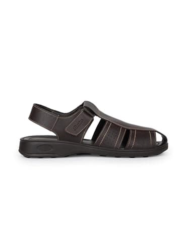 Bata Classic Sandal Men's Dark Brown Sandals - 7 UK (8614041) 4