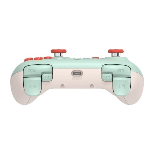 8Bitdo Ultimate 2C Wired Controller for Windows PC and Android, with 1000Hz Polling Rate, Hall Effect Joysticks and Hall Triggers, and Remappable L4/R4 Bumpers (Mint) 3