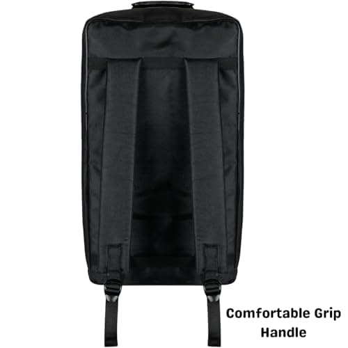 Clapbox Cajon Bag - Universal Size for all Cajons, 10 mm Padding (H:50cm W:30cm L:30cm) - Standard Size, Cajon Gig Bag with Carry Handle and Shoulder Straps 5