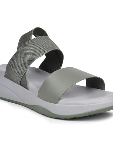 Bata Vienna Women's Green Sandals - 6 UK (6617227) 5