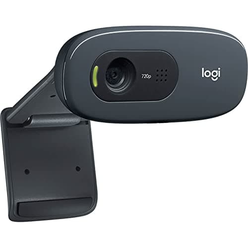 Logitech C270 Hd Webcam, 1280 Pixels X 720 Pixels, 1 Mpixel, Black 3