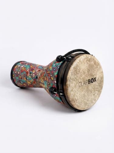Clapbox Djembe DB-106 Fiber Skin (10 inches) - Machine Head Tuning with BAG 4