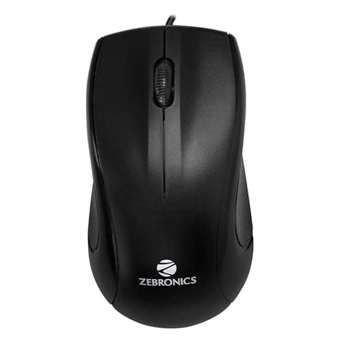 Zebronics Wired Keyboard and Mouse Combo with 104 Keys and a USB Mouse with 1200 DPI -JUDWAA 750 2